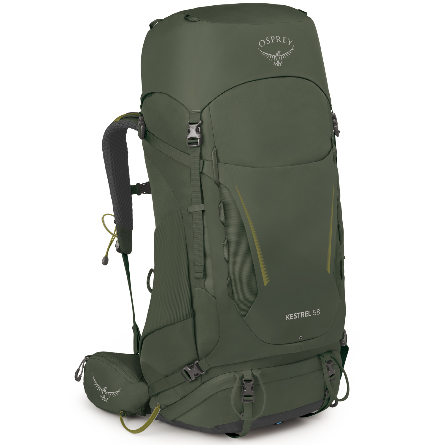 OSPREY Trekking/Wanderrucksack L/XL Kestrel 58 Bonsai Green