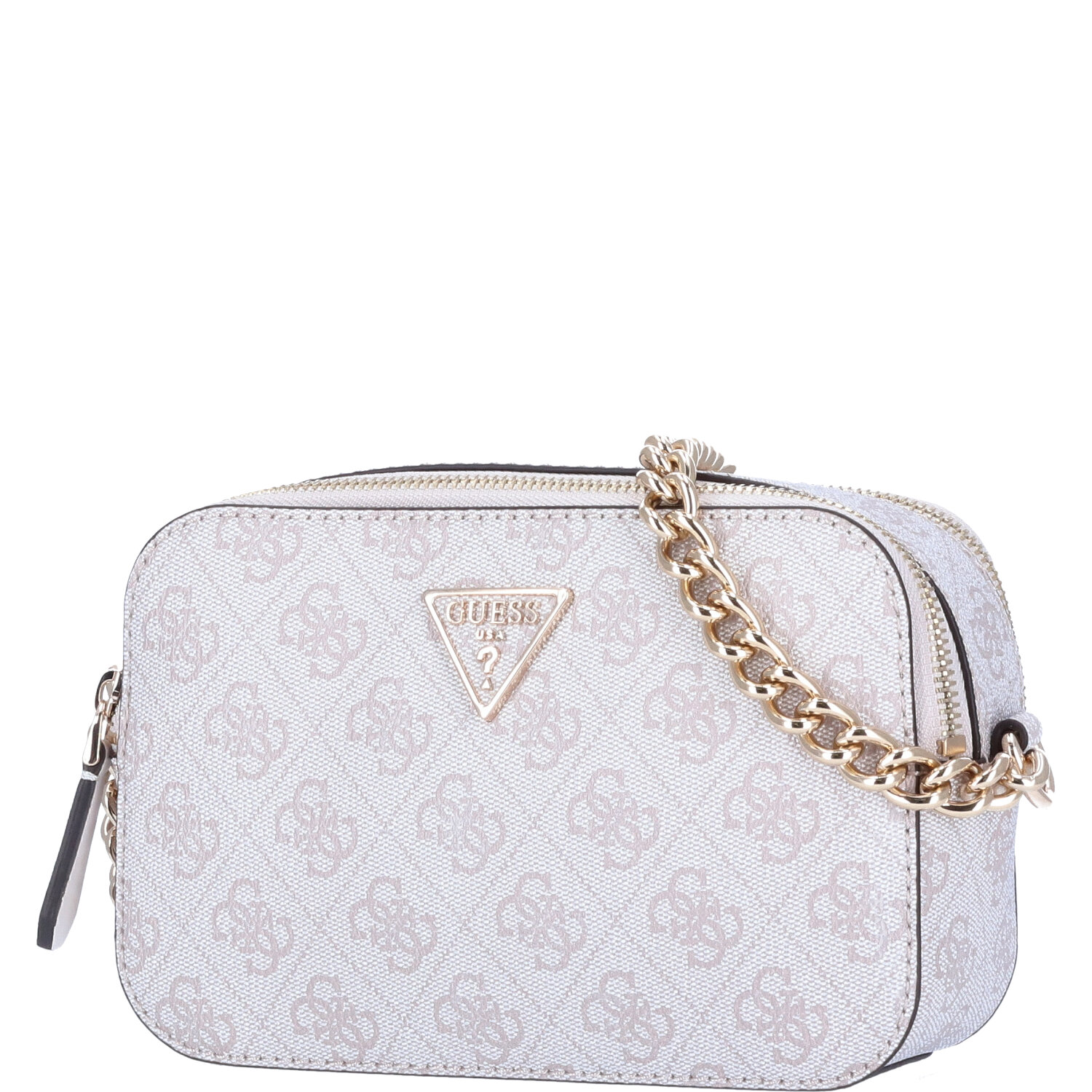 GUESS Damen Schultertasche Noelle Dove Logo | 10-silber | OneSize 